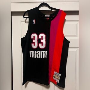 Mitchell & Ness NBA HWC Swingman Jersey Miami Heat 33 Alonzo Mourning Sz XL